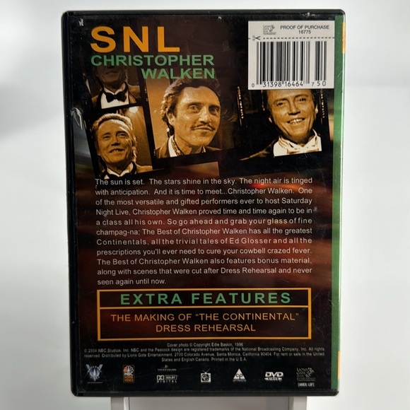 SNL. The Best Of Christopher Walken. - Picture 3 of 4